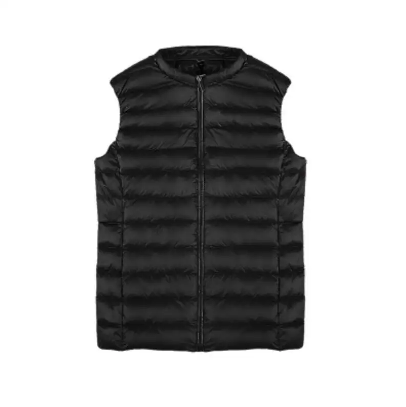 

2018 Fashion Women Solid Down Jackets 8 Color for Choose Slim Sleeveless With Zipper For Winter