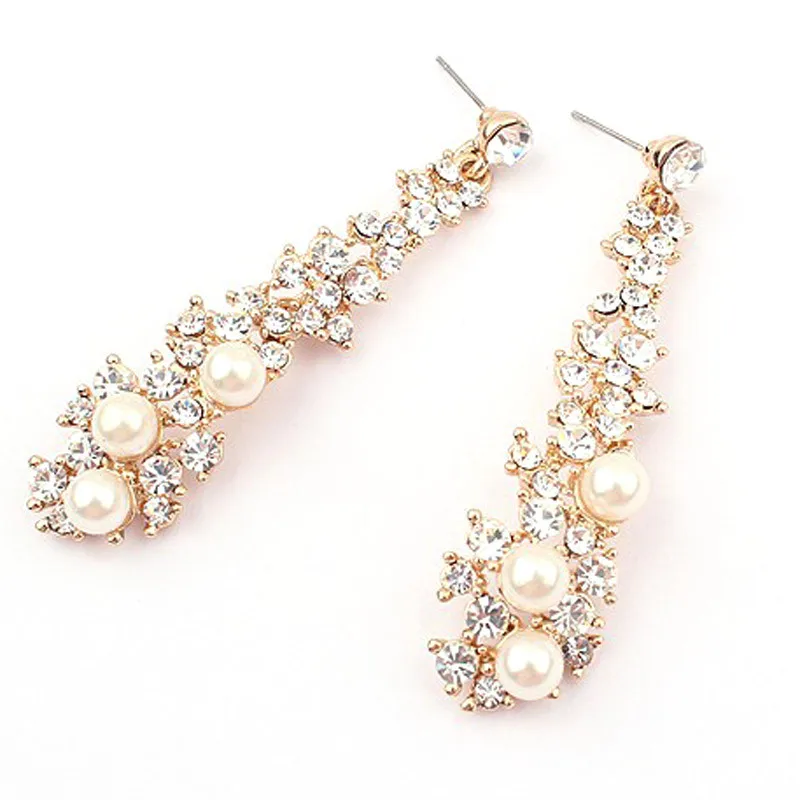 Женские серьги модные богемные Стразы длинные 2017|earrings new|earrings fashionfashion earrings |