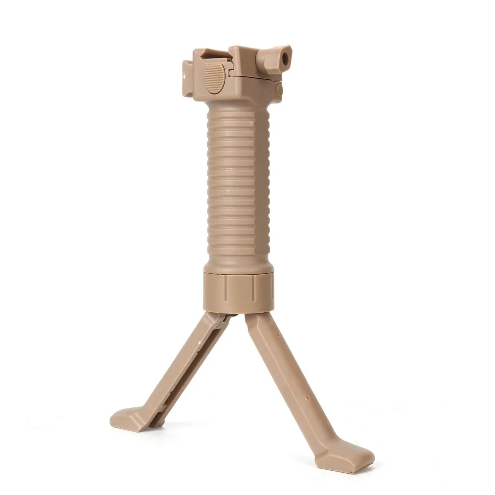 Военная Тактическая Передняя рукоятка сошки Pod Picattinny Weaver Rail Rifle Foregrip для пейнтбольной стрельбы