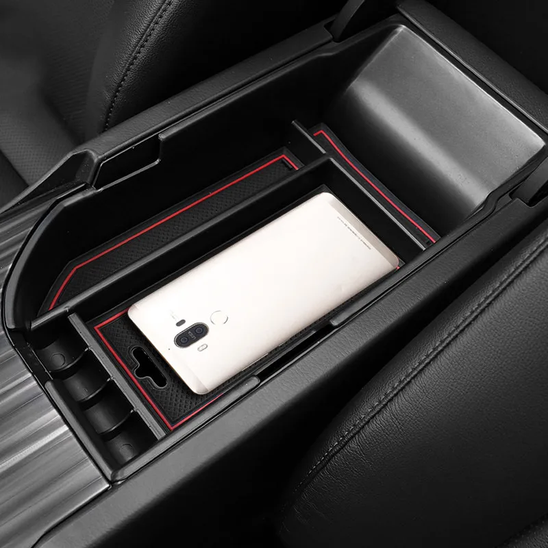 Подходит только для левшей машины! 1 шт. пластиковый чехол хранения подлокотника