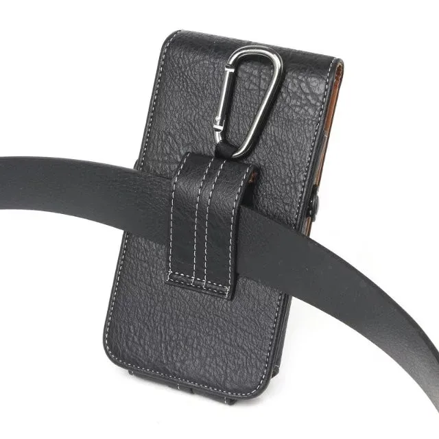 Роскошный кожаный чехол с зажимом для ремня телефона смартфона кобура Samsung Galaxy S8