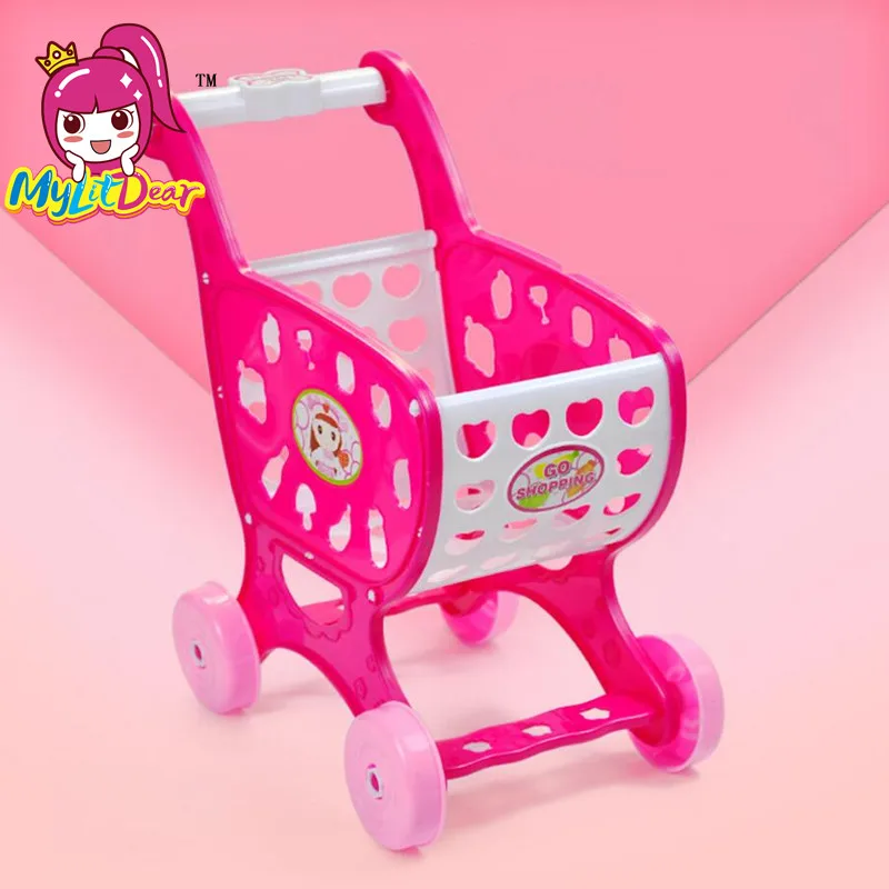 Миниатюрная детская тележка для супермаркета MylitDear игрушки ролевых игр