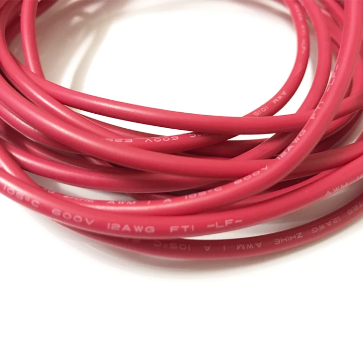 UL1015 12AWG 30 м OD _ 600 мм PVC гибкий многожильный кабель из луженой меди 105 в устойчивый к