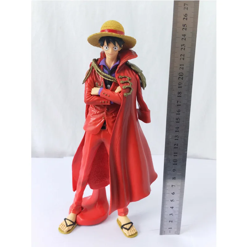 25 см аниме одна штука Roronoa Зоро красная одежда Луффи театральное издание Фигурки