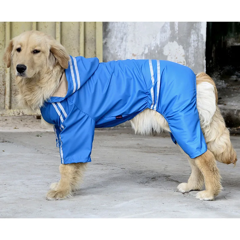 Большой плащ для собак 3XL 4XL 5XL 6XL 7XL водонепроницаемая Толстовка питомцев