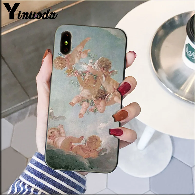 Мягкий силиконовый чехол Yinuoda для Apple iPhone 8 7 6 6S Plus X XS MAX 5 5S SE XR|Бамперы| |