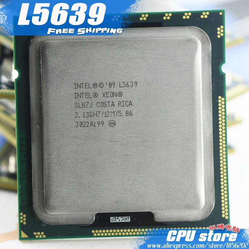 Процессор Intel Xeon L5639 2 13 ГГц/LGA1366/12 МБ/L3 Cache/шесть ядер/серверный процессор есть