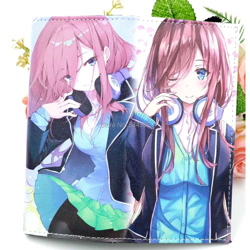 Quintessential Quintuplets аниме Nakano Miku зажим для денег Touhou Project длинный клатч кошелек|Мужские