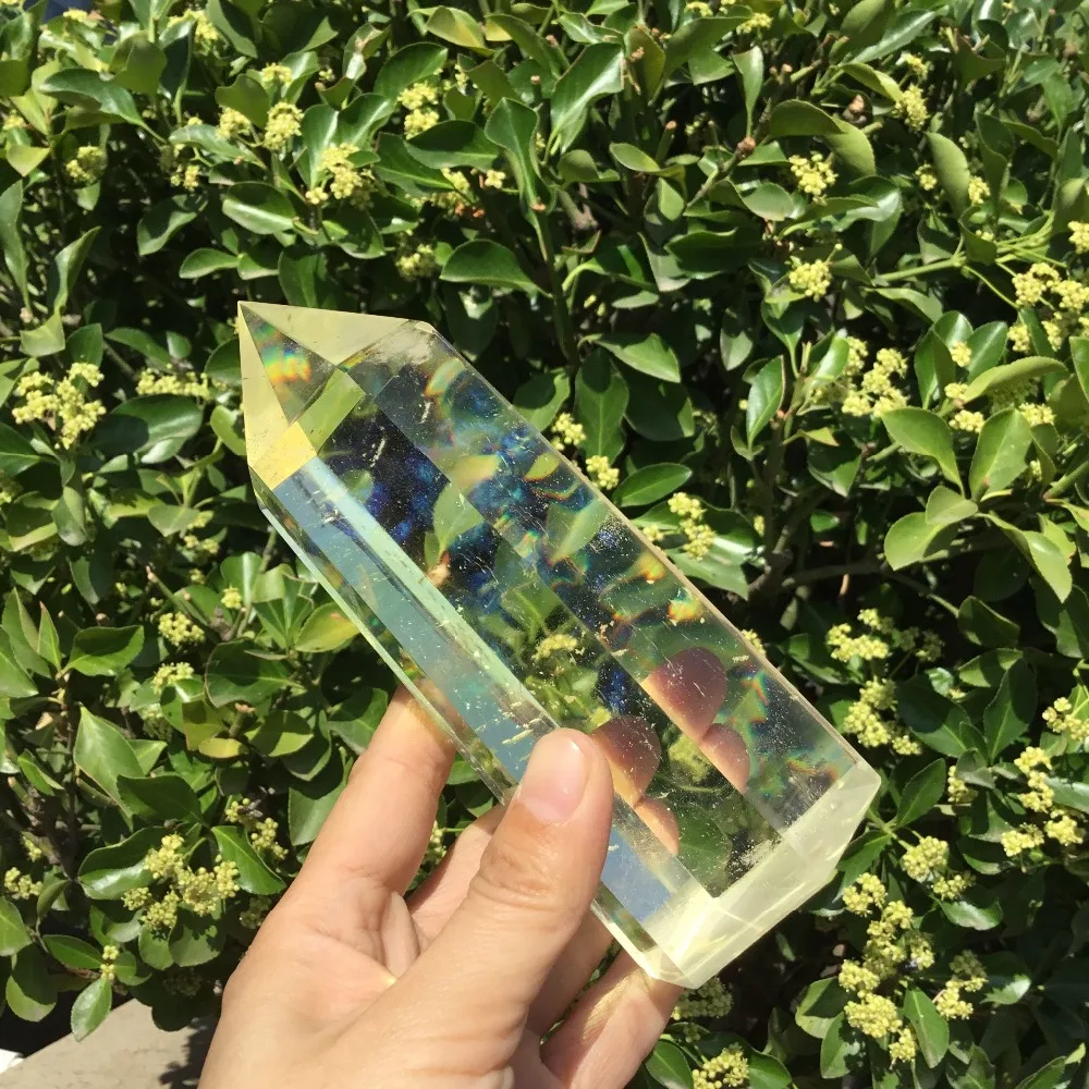

Hight quality yellow smelting quartz crystal Stones Points