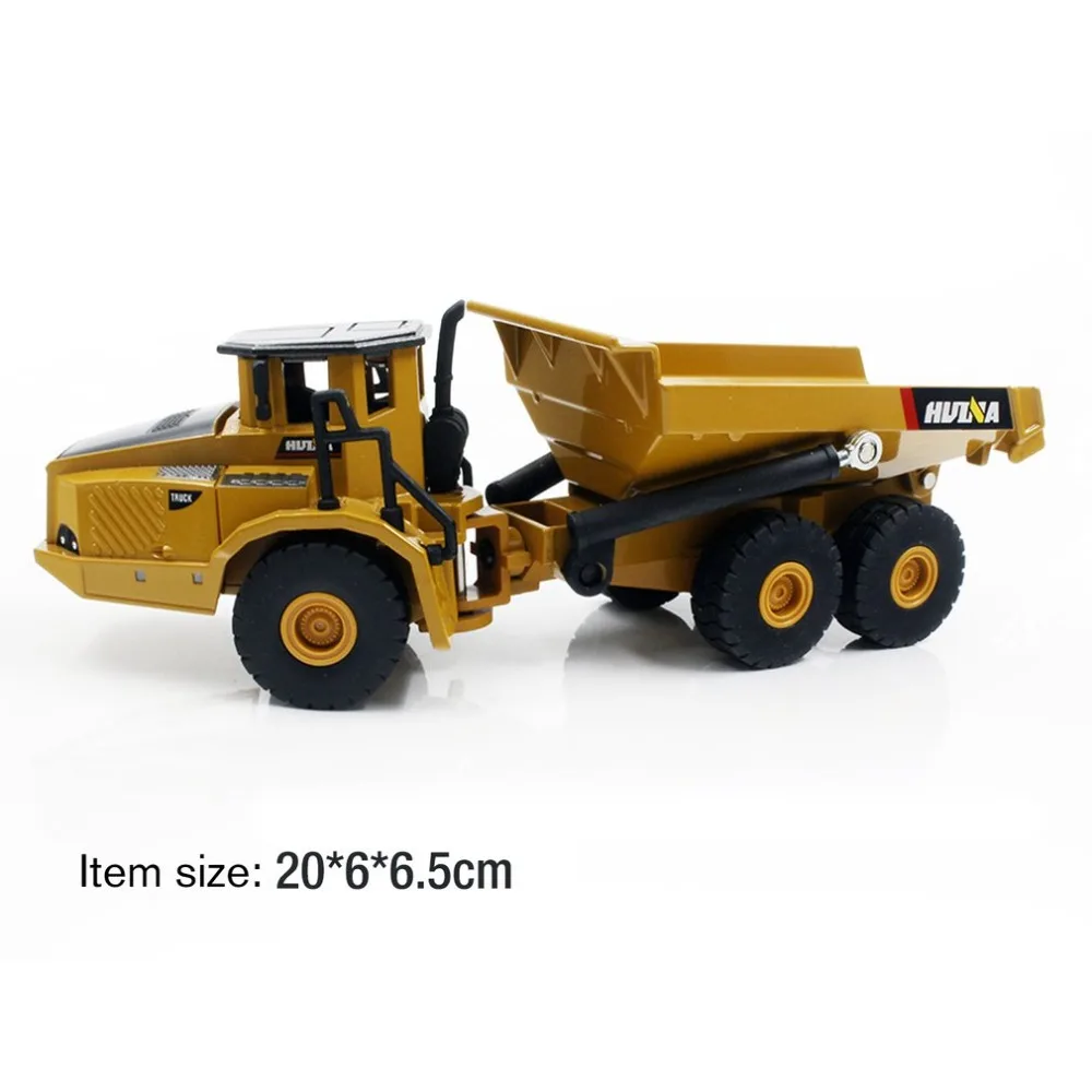 HUINA игрушки № 1712 1/50 сплав самосвал автомобиль CarDie-Cast Металл Professional Engineering