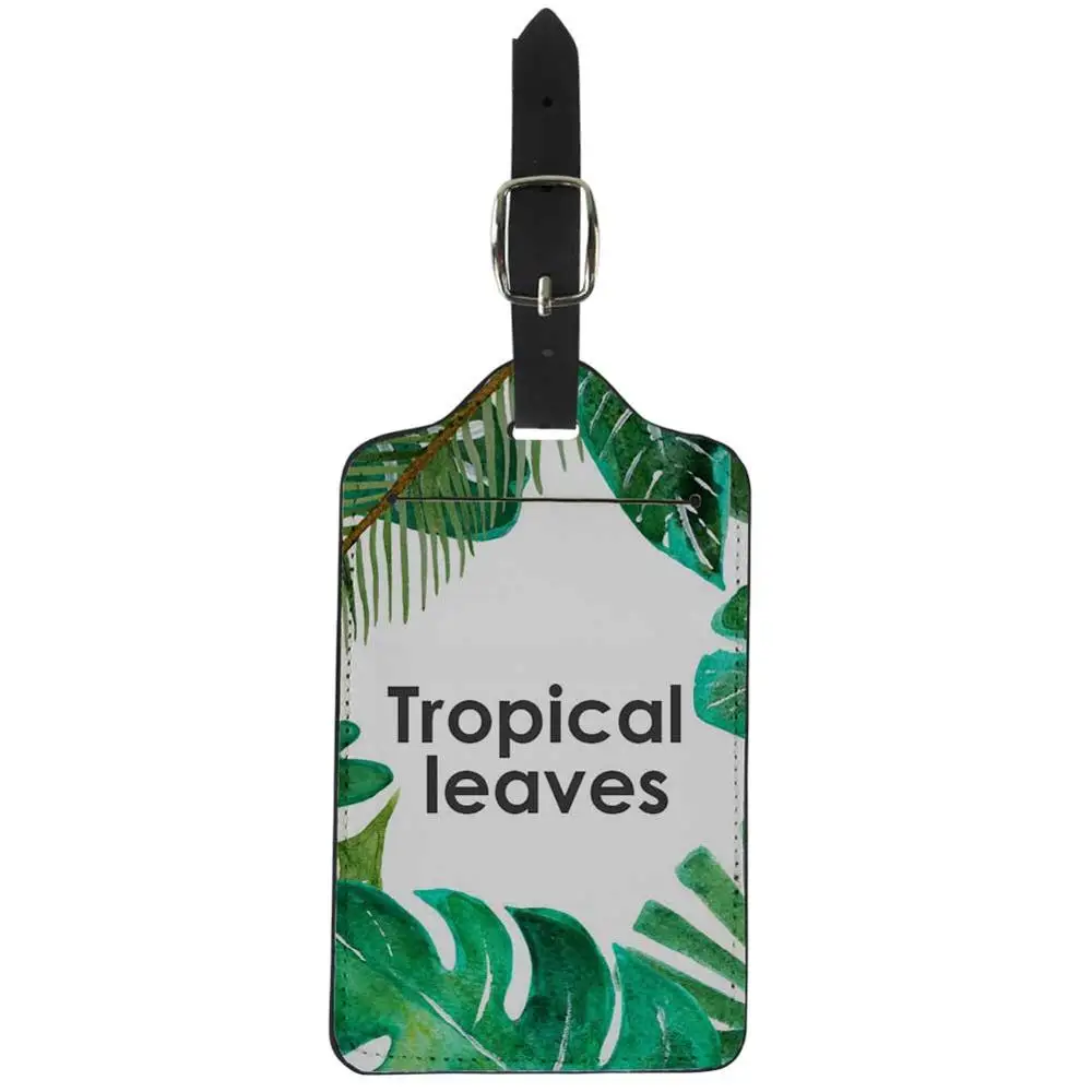 Торговая маркировка для чемоданов с принтом пальмы|Принадлежности путешествия| |