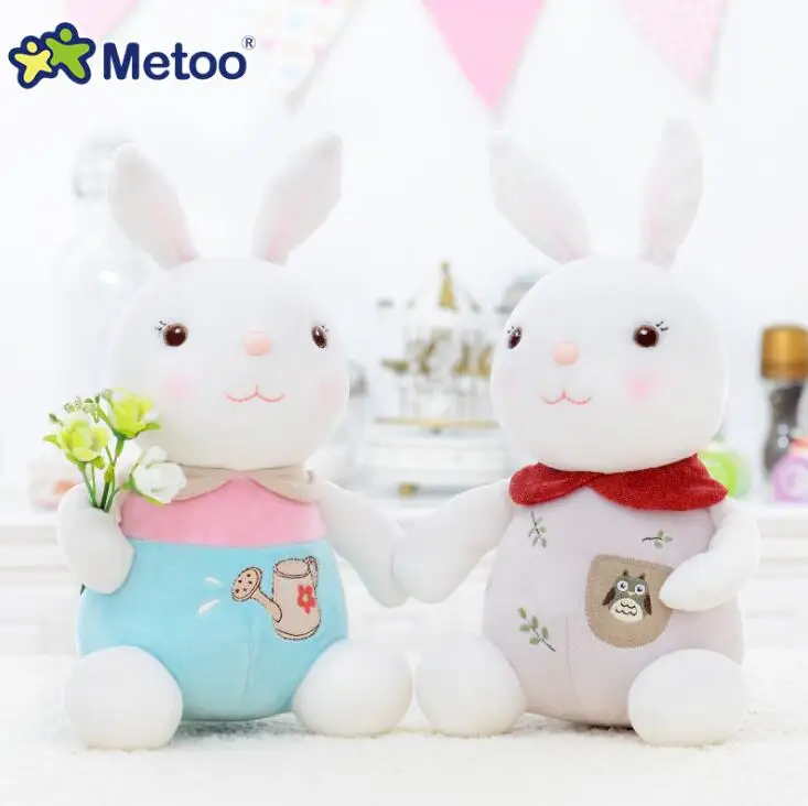 28 см Tiramitu кролики Metoo DollPlush милые мягкие Маленькие Игрушки для маленьких детей