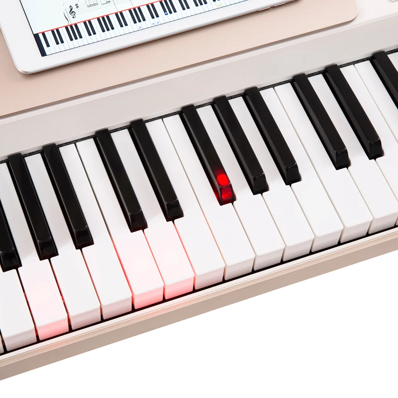 Светильник ONE с 61 клавишей сенсорного отклика smart piano USB Электронная MIDI клавиатура
