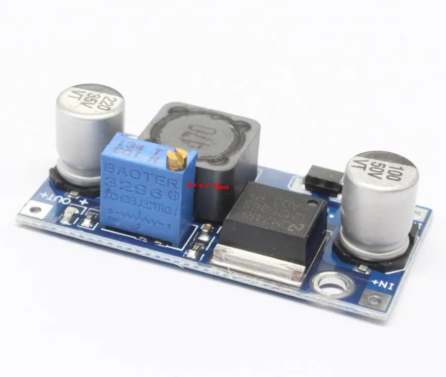 5 шт. DC-DC понижающий преобразователь модуль LM2596 DC 4 0 ~ 40 до 1 3-37V Регулируемый