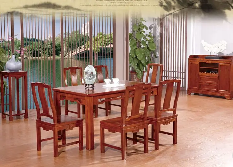 Набор мебели для столовой L501 Классический китайский стиль оптовая продажа|dining room