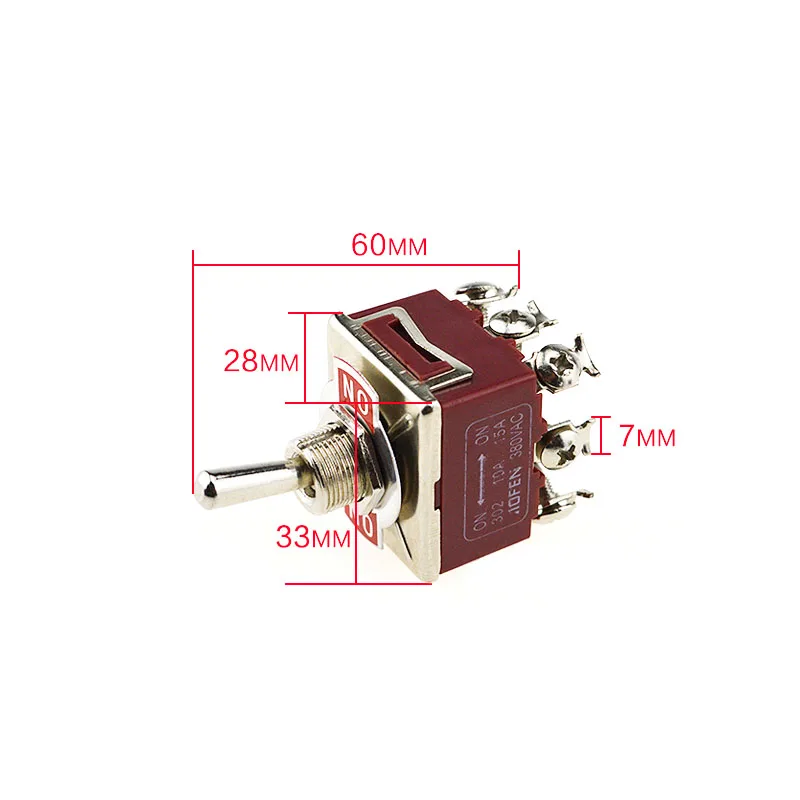 Переключатель ВКЛ/вкл 9 клемма AC250V 15A E TEN302|switch on|switch switchswitch on |