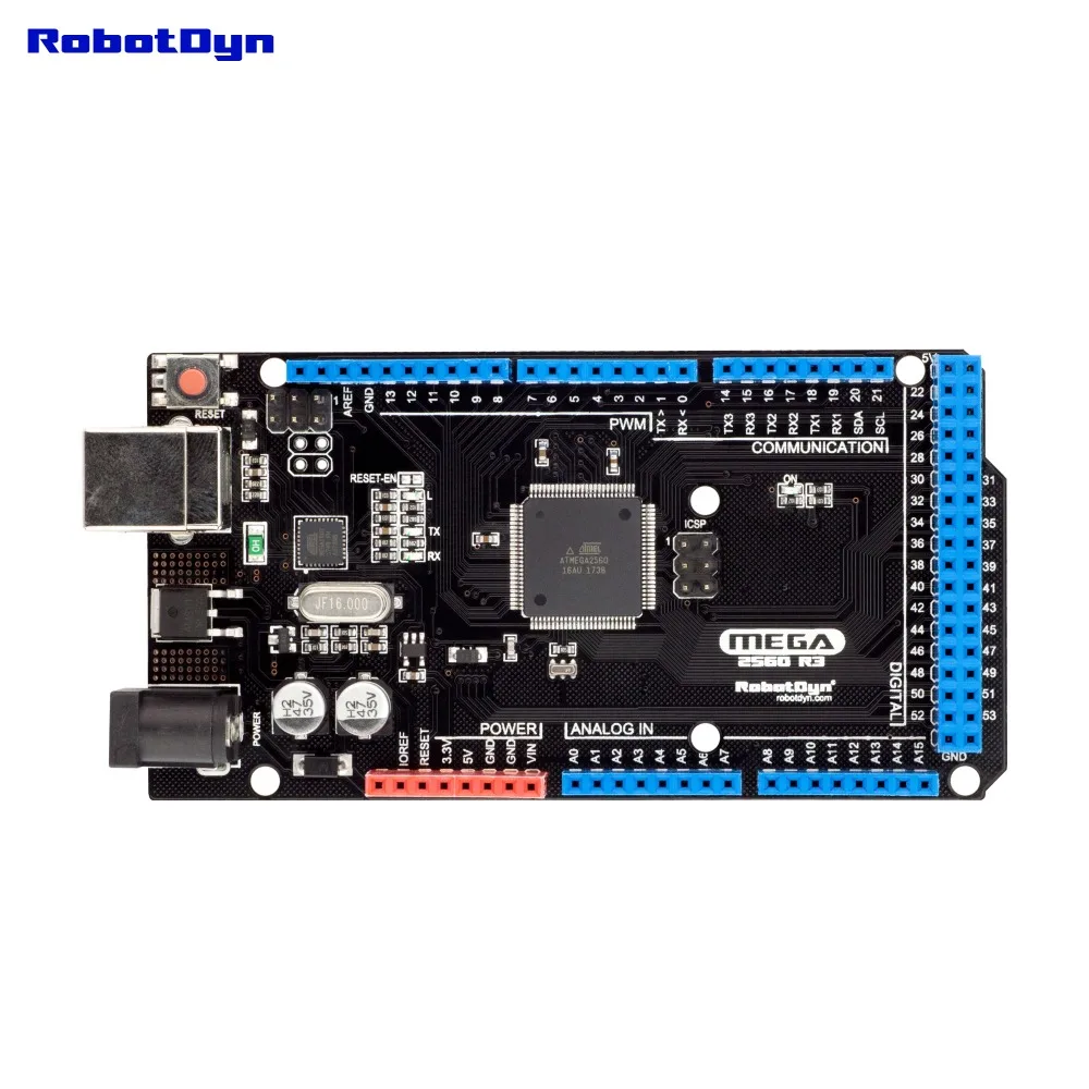 Контроллер Mega 2560 R3 с ATmega2560+ATmega16U2 (Arduino - совместимый) | Электронные компоненты и
