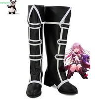 cosplaylove bang dream cosplay black roselia cosplay shoes long boots custom made for girl women