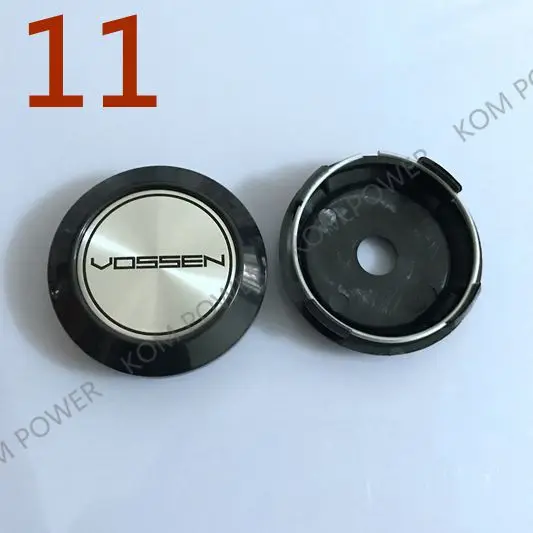 11 KOM POWER автомобильный Стайлинг 64 мм Центральная крышка s ADVAN ENKEI эмблема VOLK RAYS WORK SSR наклейка колпачок ступицы колеса Крышка для обода колеса автомобиля-крышка - Название цвета: 11