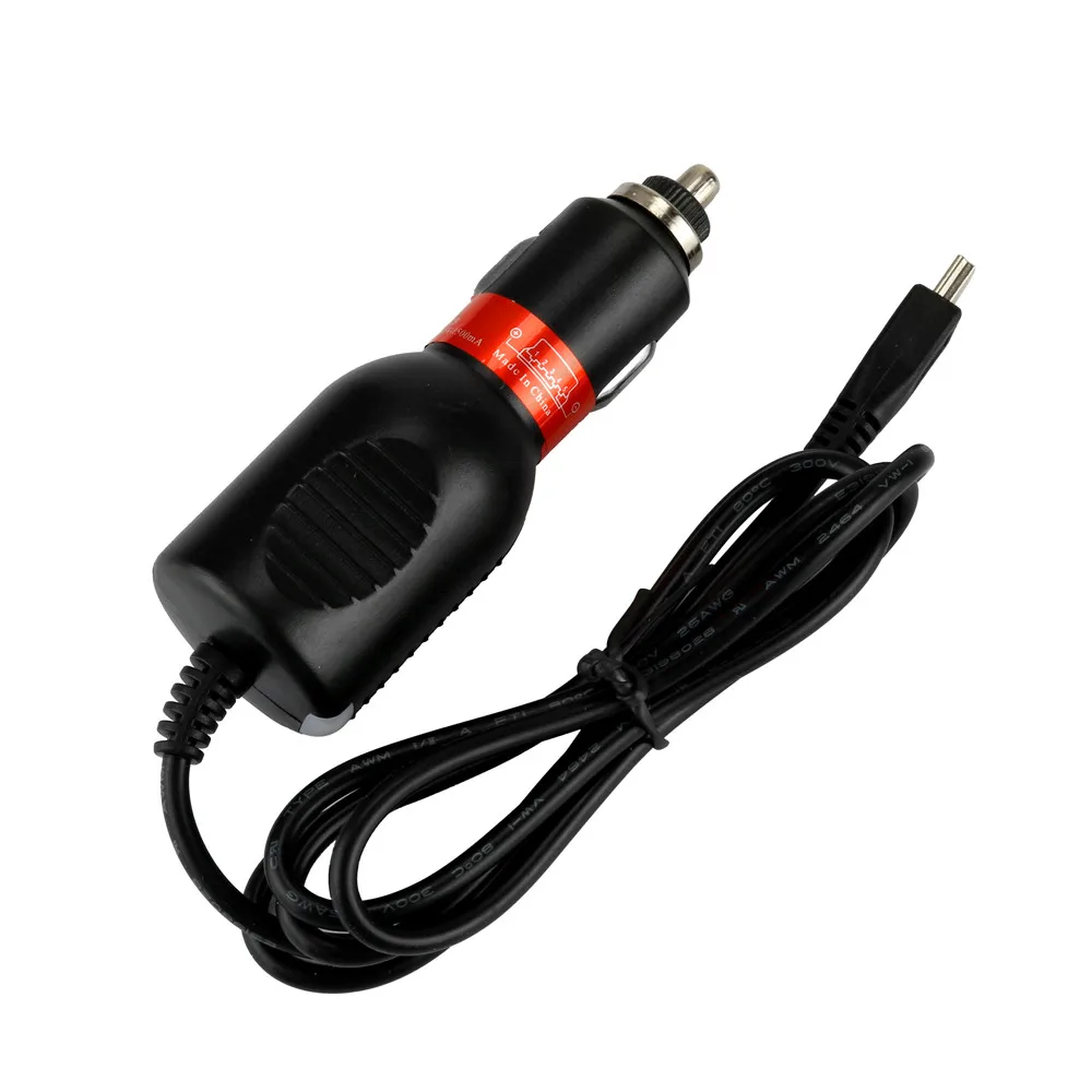 Автомобильное зарядное устройство Mini USB DC 5 в 2 А Кабель адаптер для GPS тахографа