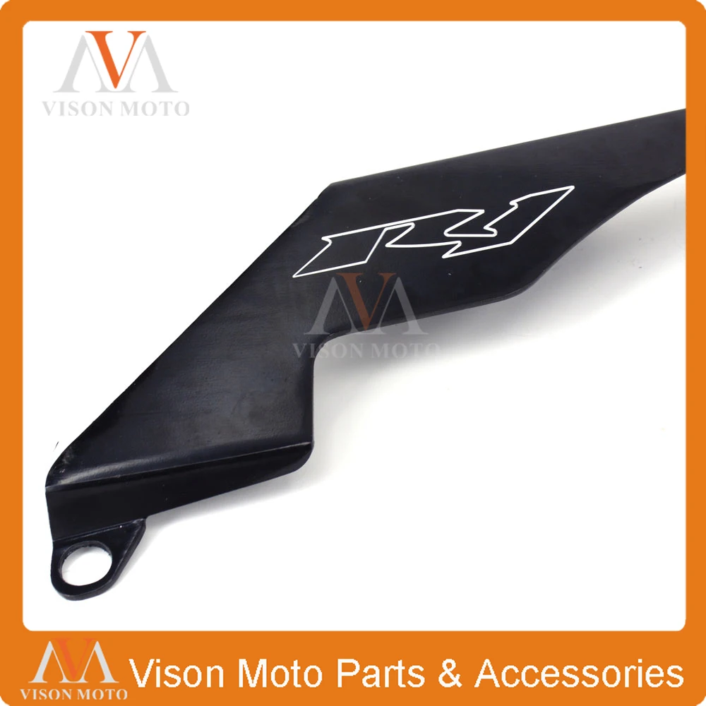 Охранная цепь для мотоцикла крышка щит YAMAHA YZF R1 YZFR1 2004 2005 2006 2007 2008 04 05 06 07 08 черный