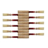 10pcs Red Ручной работы высшего класса натуральный Рид гобоя Рид ветер инструмент Часть красный/черный выбрать - Цвет: 10pcs Red