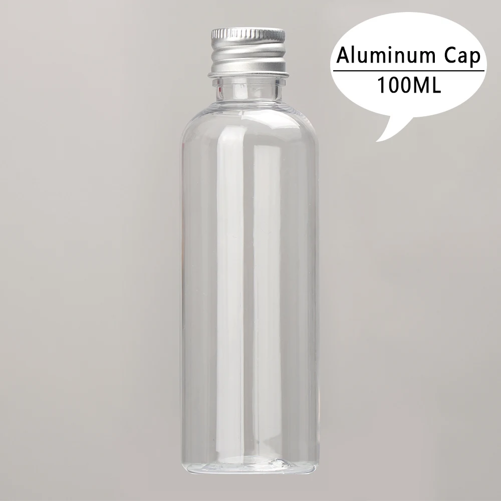 aluminum cap100ml Портативная бутылка для приправ, многоразовые инструменты для кемпинга, барбекю, банка для специй, уличная посуда, коробка для вкуса, кухонный органайзер, оборудование для кемпинга - Цвет: aluminum cap100ml