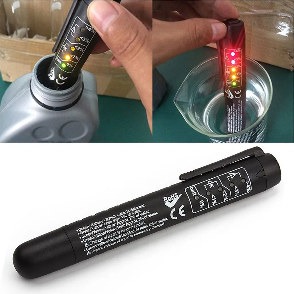 Автомобильный тестер тормозной жидкости ручка с 5 светодиодный индикатор