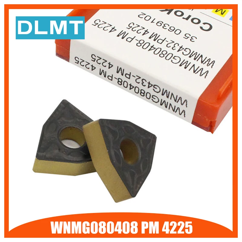 WNMG080408 PM 4225 10 шт. точение Инструменты вставка карбида высокое качество Токарные
