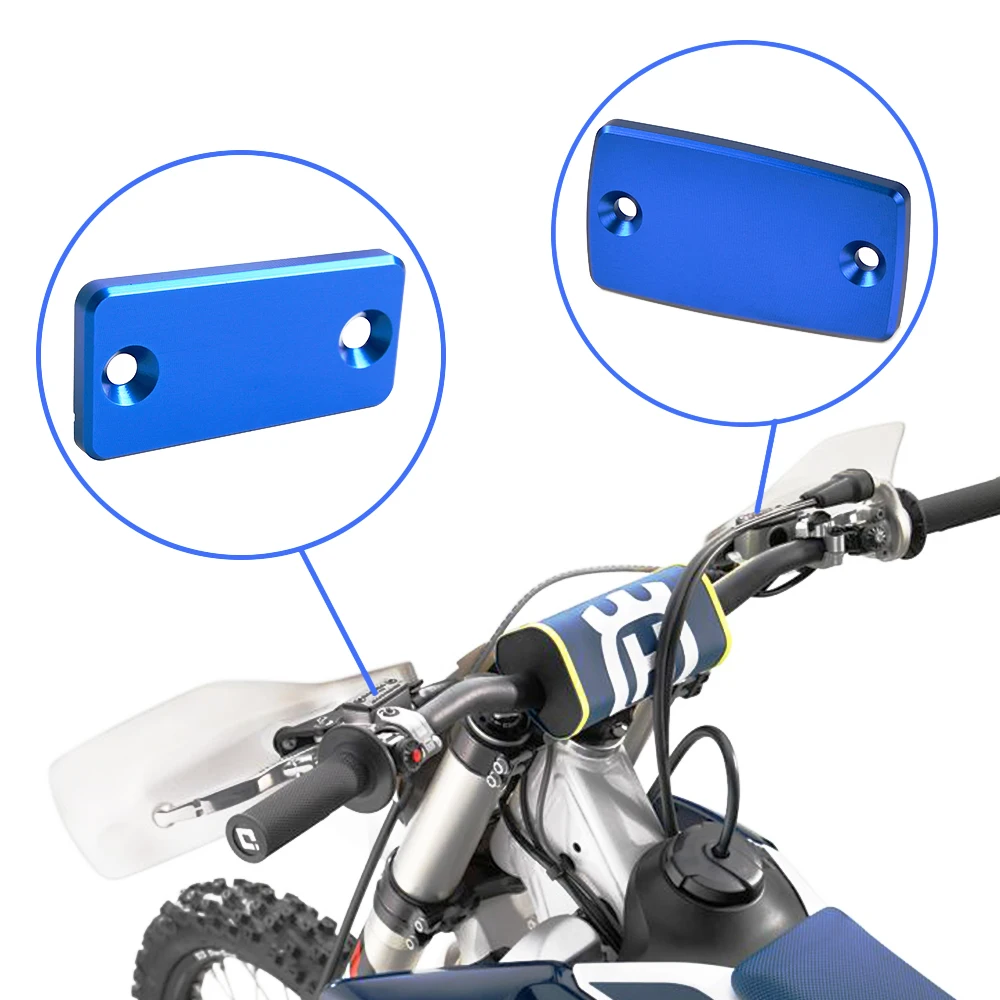 

CNC Moto передний тормоз сцепления Главный цилиндр резервуар Крышка для Husqvarna TE TC FX 125 150 250 350 450 TX300 2018 2021 Moto часть