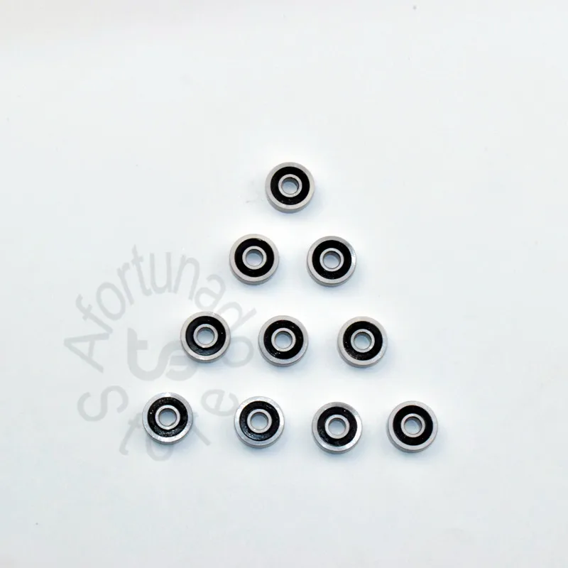 604 604RS 4*12*4(мм) 10 шт. Подшипник ABEC-5 подшипники резиновый герметичный Подшипник хромированная сталь подшипник 604 604RS