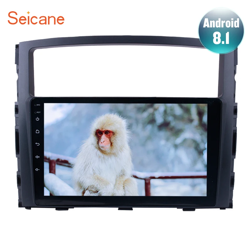 Seicane Android 9 1 3G WIFI Bluetooth автомобильное стерео радио для 2006 2007 2008 2009 2013 Mitsubishi PAJERO V97/V93 3D