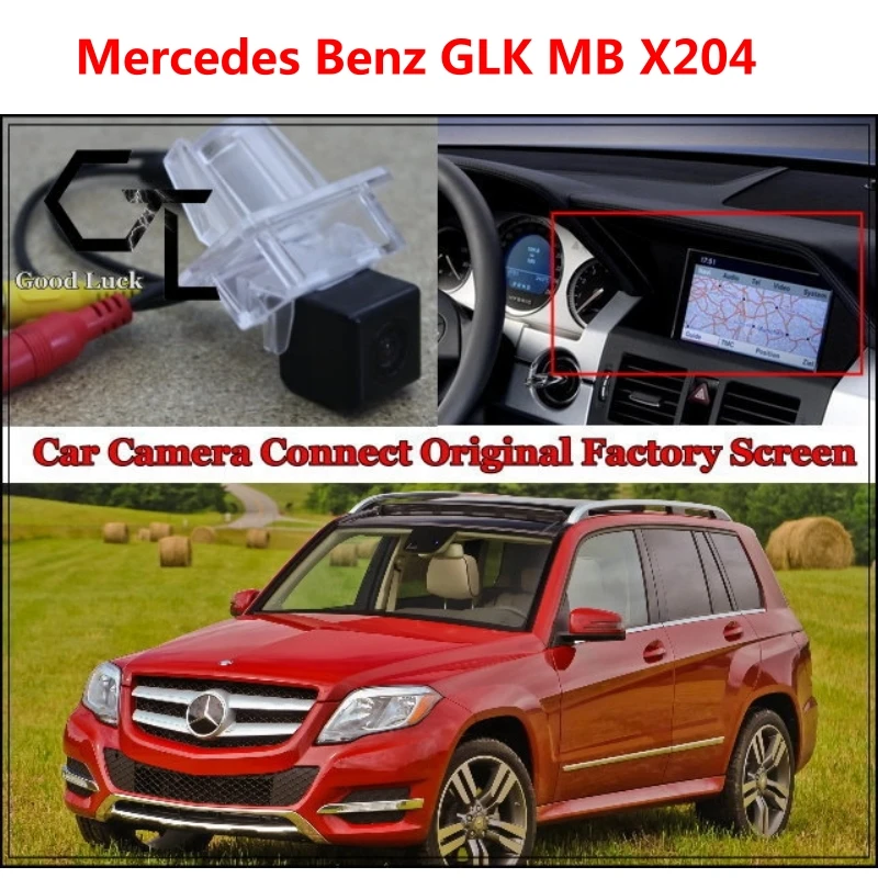 Автомобильная камера для Mercedes Benz GLK MB X204 подключенная к оригинальному