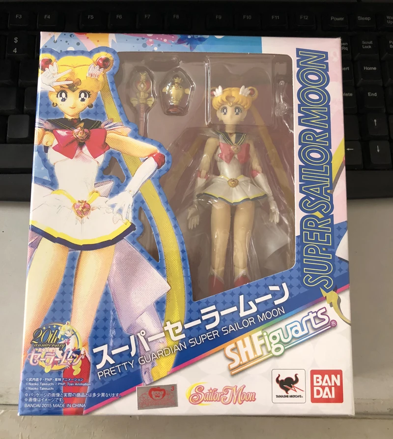 PrettyAngel-настоящий Bandai Tamashii S.H.Figuarts Pretty Guardian Sailor Moon 20th ПВХ Супер Сейлор Мун фигурка |