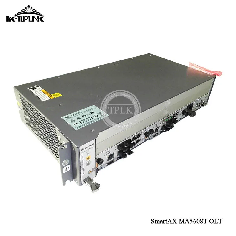 Цена Hua wei OLT GPON MA5608T AC, 1* MPWD линия питания Оптический Терминал, 1*1 г MUCD плата управления 8 или 16 портов