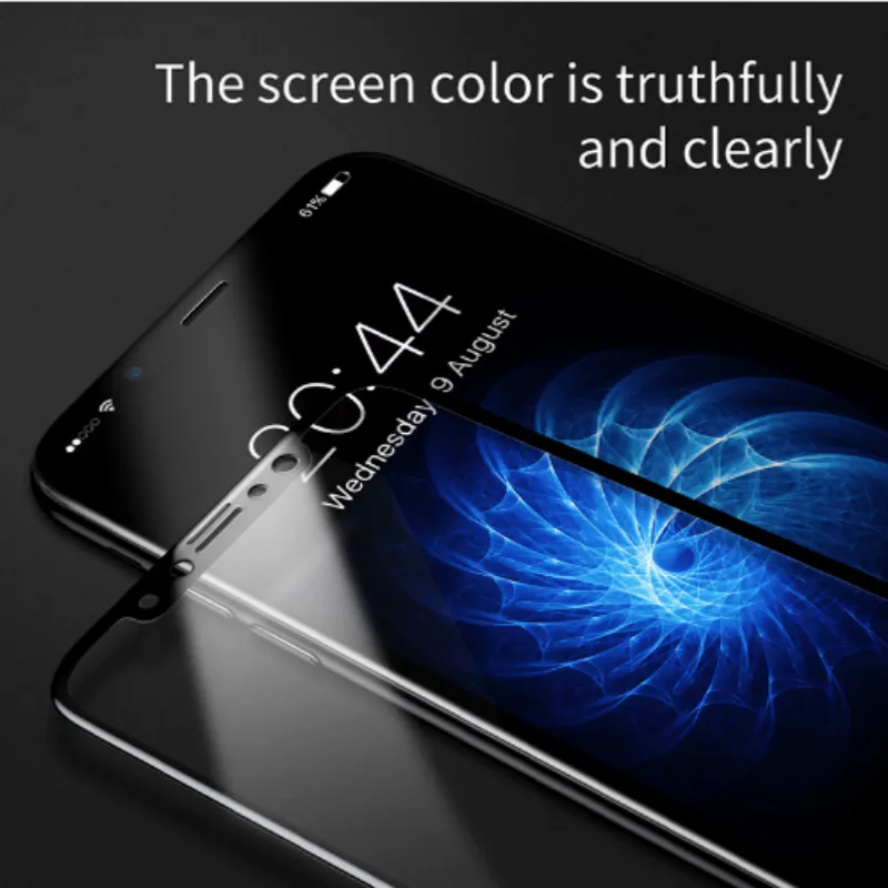 Защитная пленка Baseus Premium для передней задней панели iPhone X, 3D чехол для всего тела, закаленное стекло для задней панели iPhone X 10