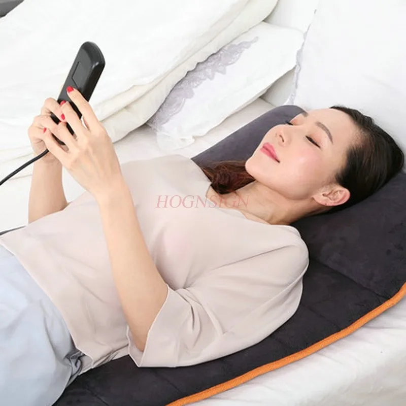 

Electric Massage Mattress Body Multi Function Household Heating Elderly Waist Vibration Massager Equipment Adult Sleep Mat
