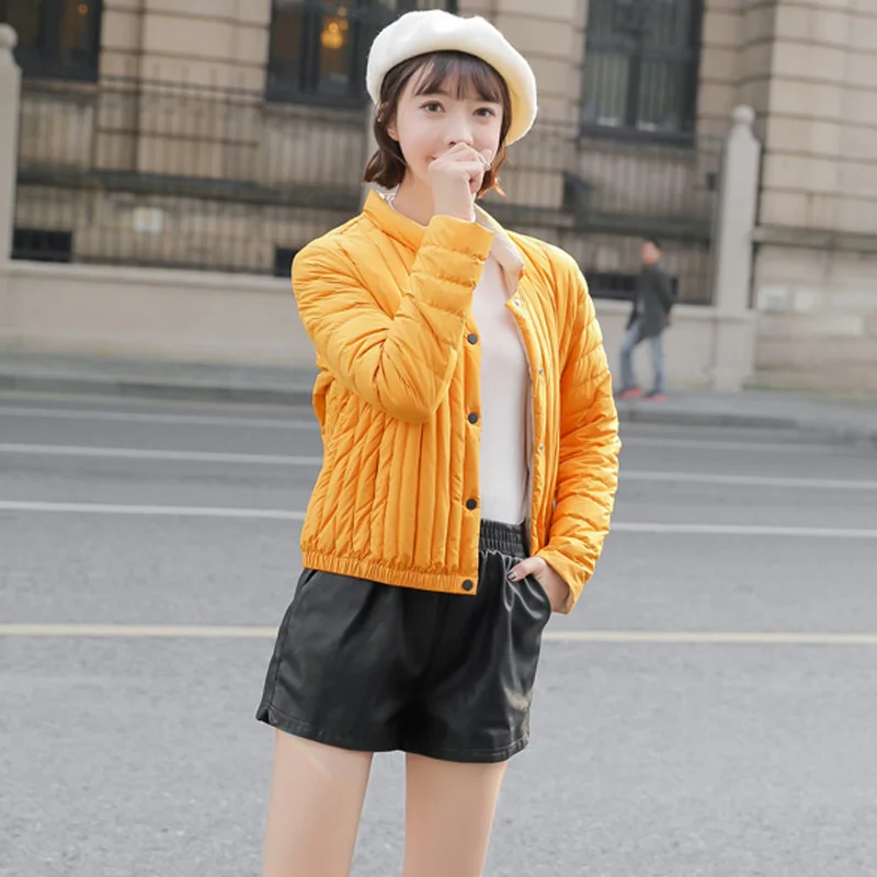 Женский пуховик ftaylor черный/белый с воротником стойкой|Женские пуховики| |