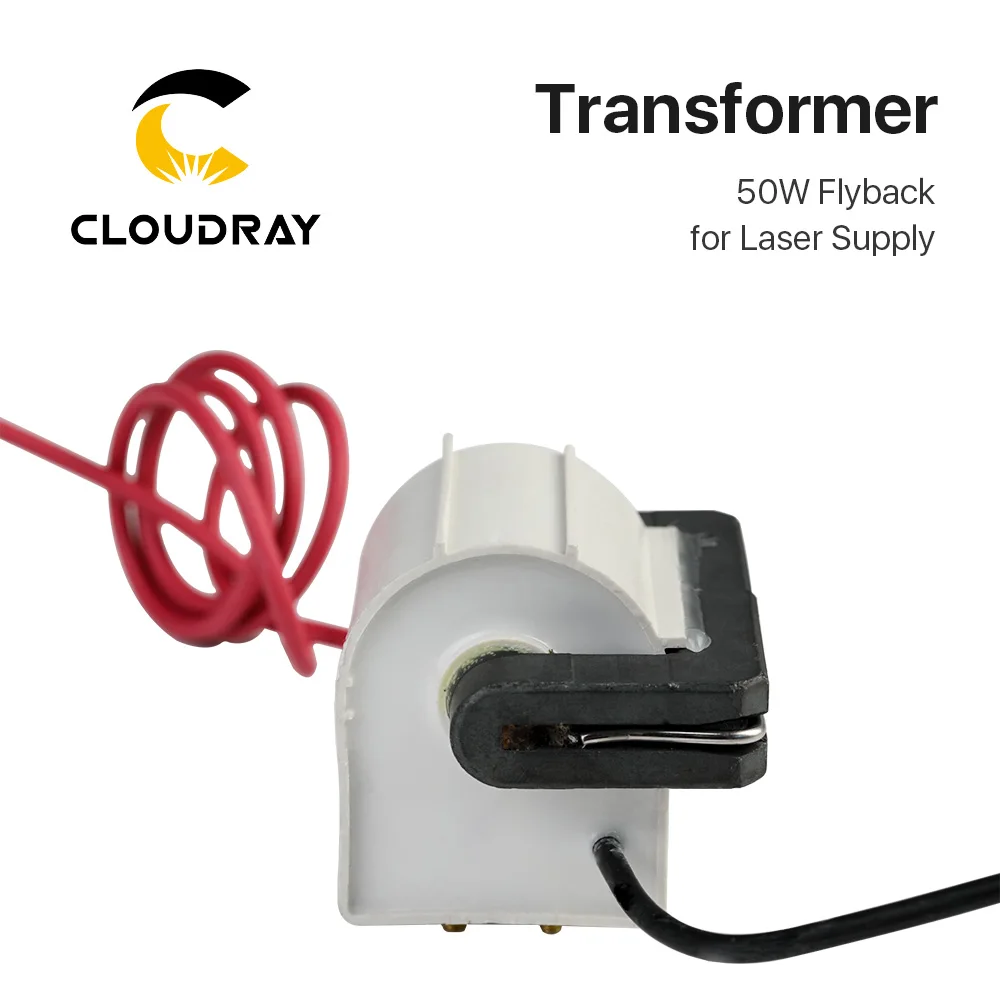 50 Вт высоковольтный Flyback трансформатор для CO2 лазерного блока питания PSU MYJG