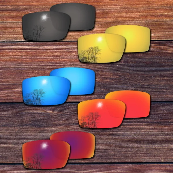 5 Pairs OOWLIT поляризованные Сменные линзы для-солнцезащитные очки Oakley Gascan солнцезащитные очки с оправой-сорта - Цвет линз: 5 Pairs
