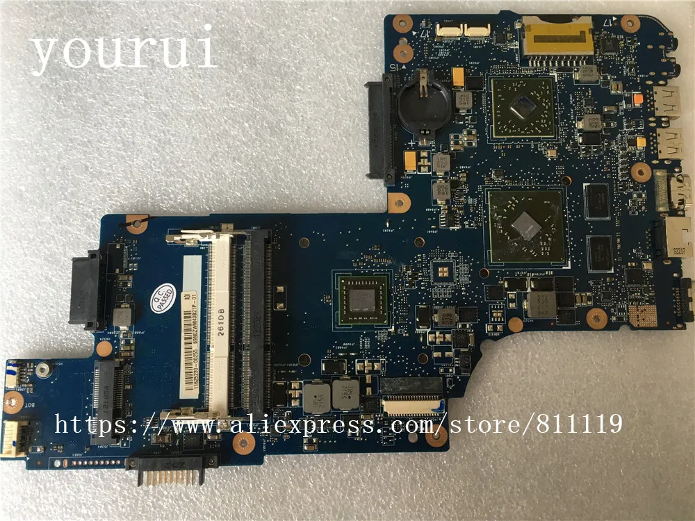 

yourui For Toshiba Satellite C850 C855D L850D L855D Laptop For Motherboard H000051830 E2-1800 Fully Tested