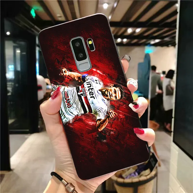 Чехол для телефона Yinuoda Sao Paulo Futebol Clube Hernanes Galaxy J2RIME J2Pro J4plus J6 черный мягкий
