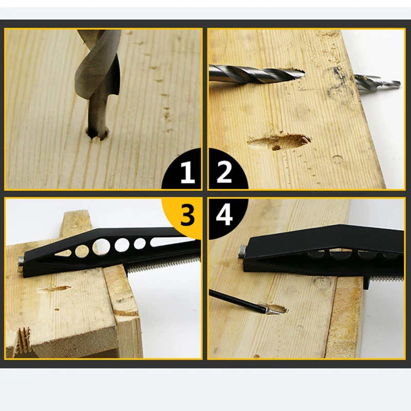 Универсальный деревообрабатывающий Карманный хомут фиксированный скошенный