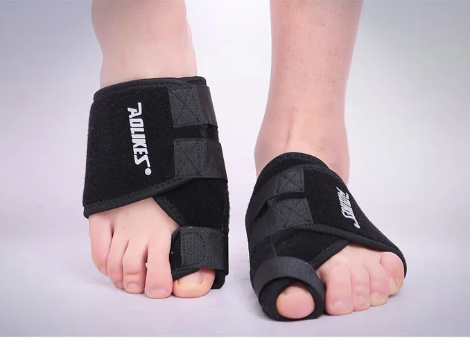1 pair black AOLIKES 2 шт./лот ортопедический носок Уход за ногами вальгусная деформация осанки коррекция полос стопы Защитная фиксированная Спортивная безопасность - Цвет: 1 pair black