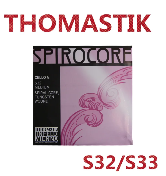 

Free shipping Original Thomastik spirocore Tungsten cello strings G strings S32