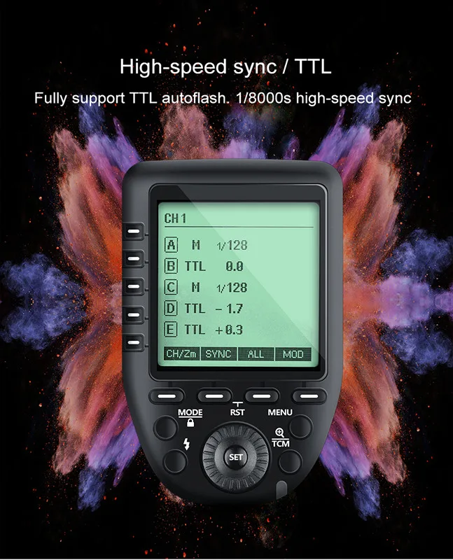Вспышка Стробоскоп Godox AD200 200Ws TTL GN60 HSS встроенная беспроводная система X 2 4G