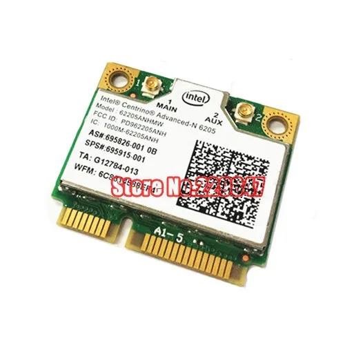 Беспроводная карта для INTEL 6205 Centrino 802.11A/B/G/N беспроводной wlan wifi card 62205ANHMW|wireless bus