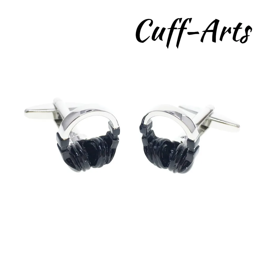 Cufflinks for Mens Headphones Music Gifts Men Shirt Cuff links Gemelos Bouton De Manchette by Cuffarts C10219 | Украшения и