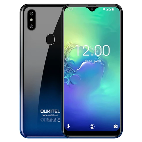 Twilight OUKITEL C15 Pro+ 6,088 ''3 ГБ 32 ГБ MT6761 капли воды экран 4G смартфон C15 Pro+ отпечаток пальца лица ID 2,4G/5G WiFi мобильный телефон - Цвет: Twilight