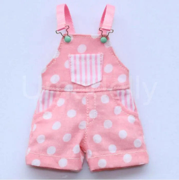 pants C Новинка 1/6 кукольная одежда комбинезон в горох комбинезон для Blyth, Licca, Pullip, кукла Middle Blyth одежда аксессуары - Цвет: pants C